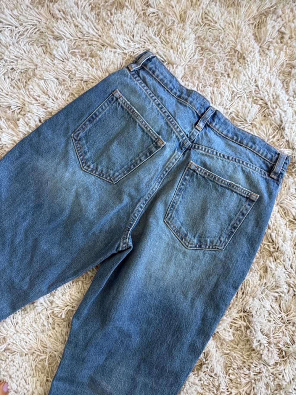Frame Le Mec Straight-Leg Jeans in Malibu Sz 28 - Picture 8 of 9